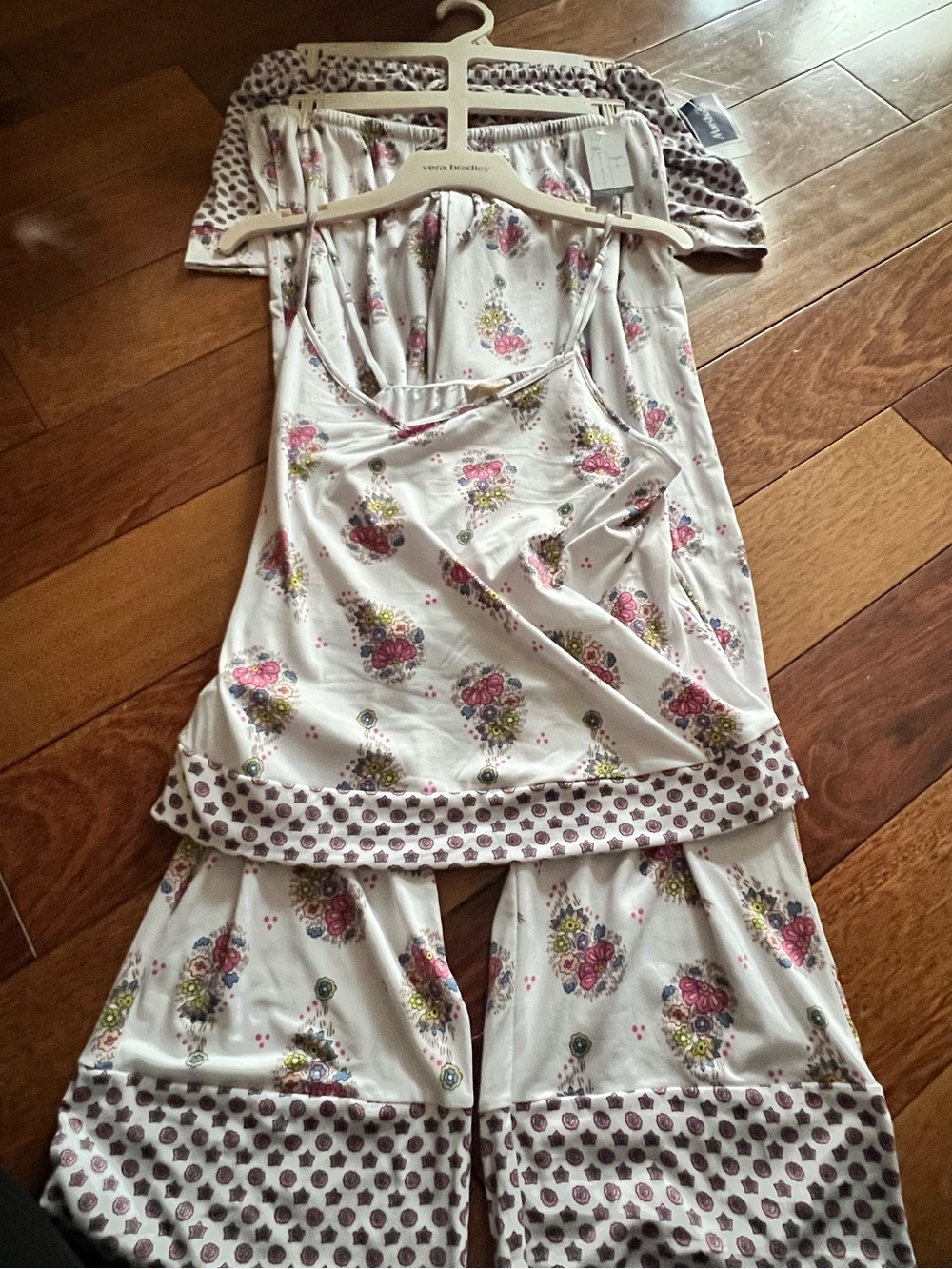 Vera Bradley 3 Piece Sleepwear Set- Size Large NWT